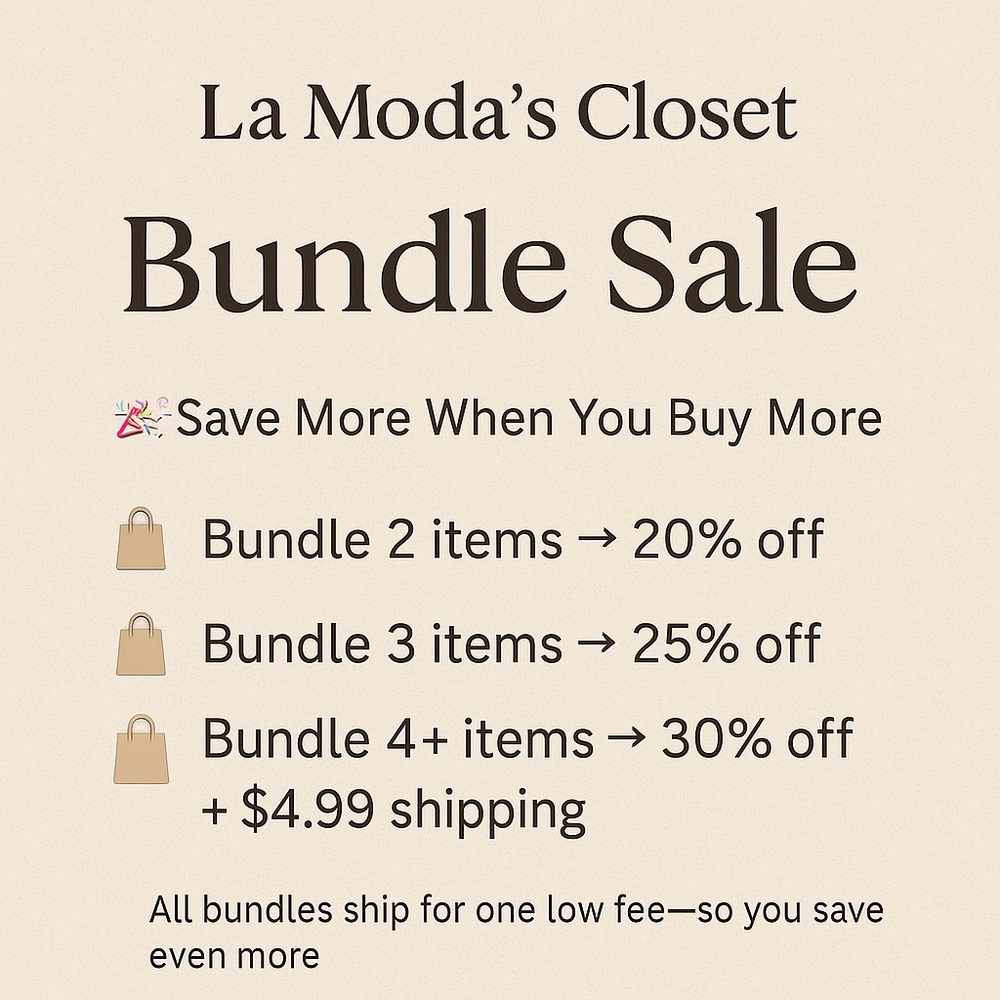 ✨ La Moda’s Closet – Bundle & Save! ✨